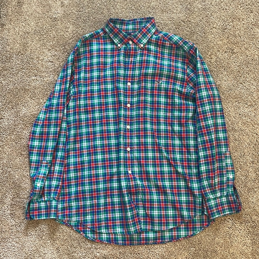 Vineyard Vines Tucker Button Down - Size Large